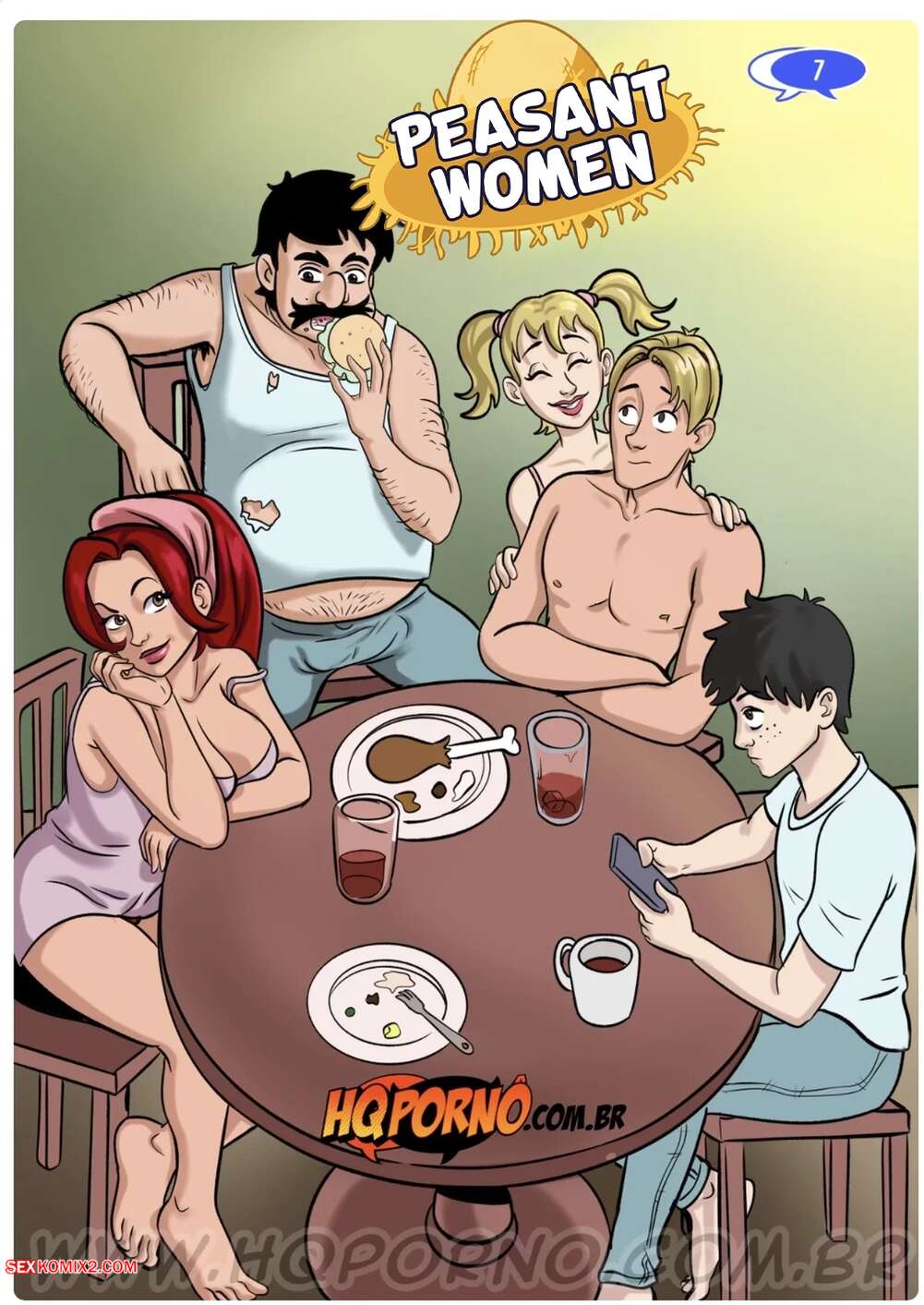 Porn comics Peasant Women. Chapter 7. As camponesas. HQporno