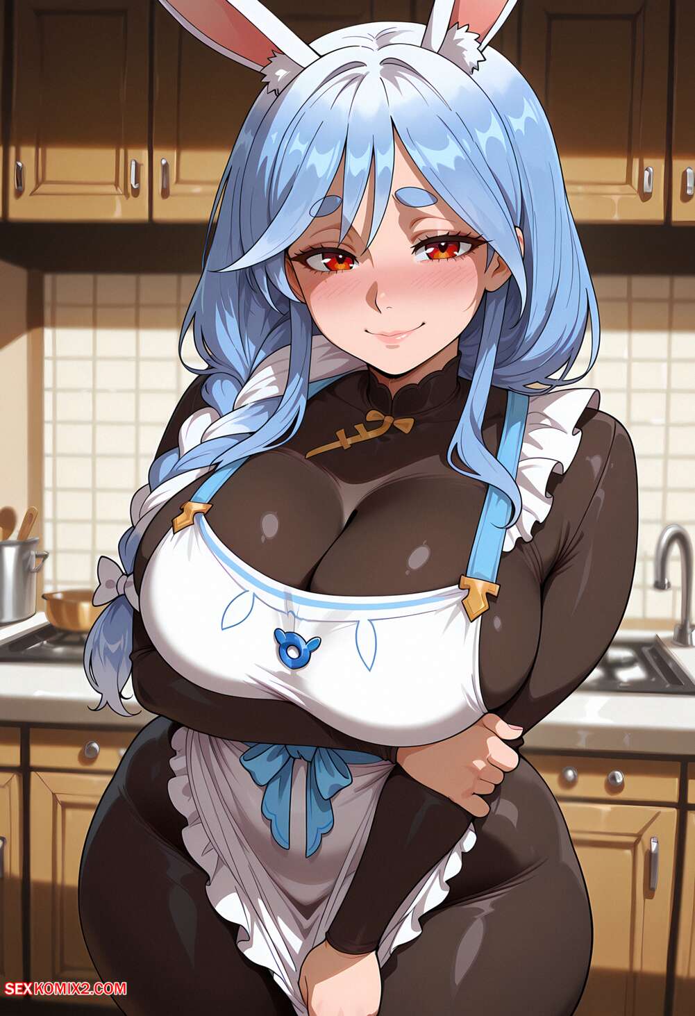 Porn comics Pekomama x BBC. Floxin