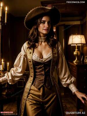 Porn comics Penelope Cruz. Pirates Of the Caribbean. QuantumAI