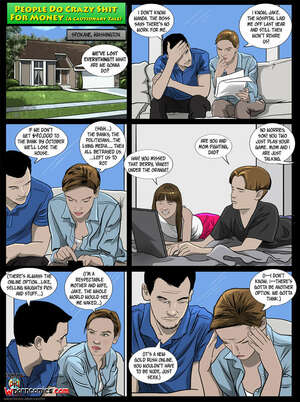 Porn comics People Do Crazy Shit for Money. Everfire