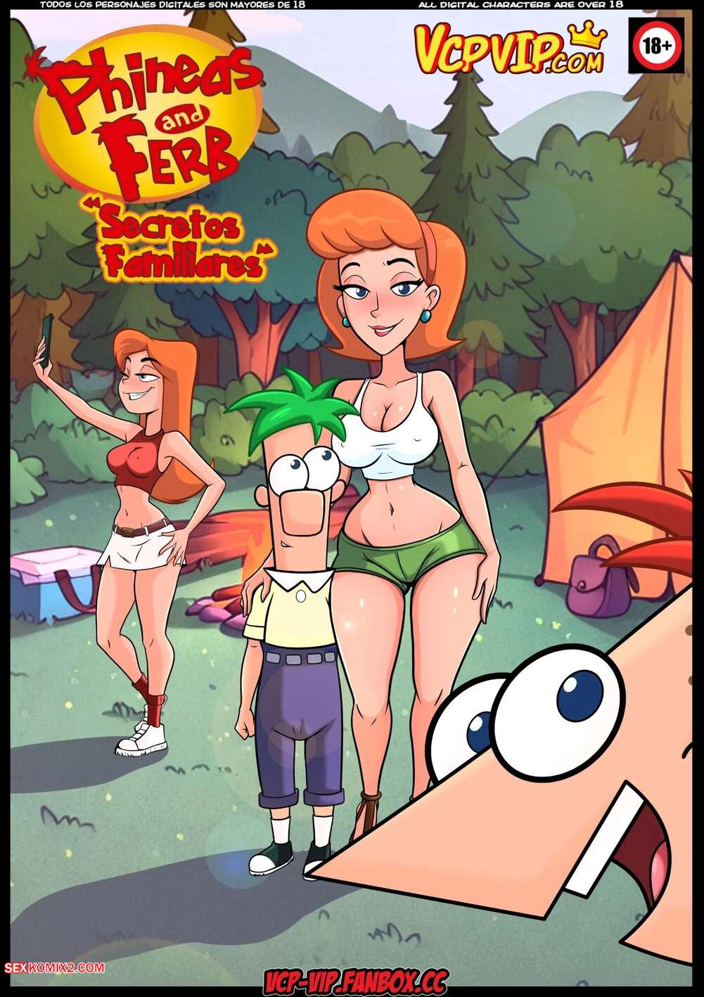 Porn comics Phineas and Ferb. Family Secrets. VcpVip