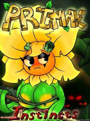 Porn comics Plants vs. Zombies. Primal Instincts. BlobSlimey