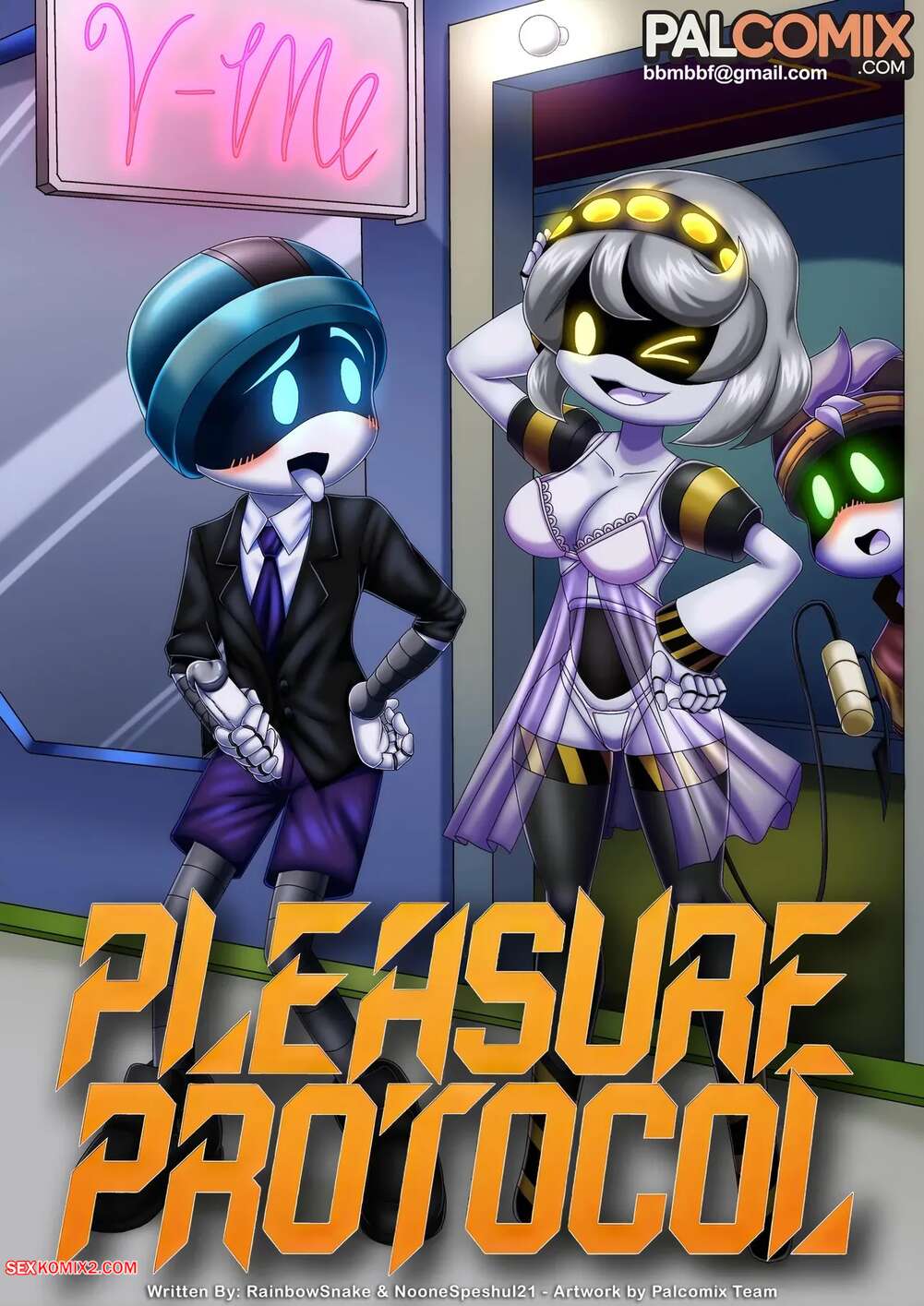 Porn comics Pleasure Protocol. Murder Drones. PalComix.