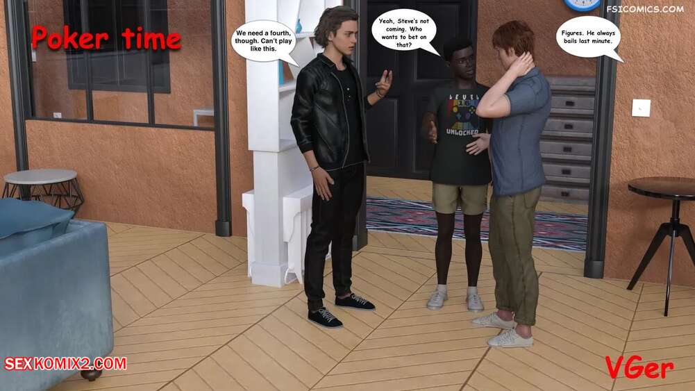 Porn comics Poker Time. VGer