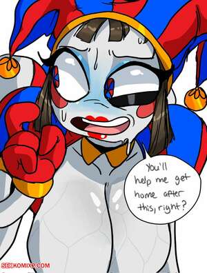 Porn comics Pomni. The Amazing Digital Circus. SEANMALIKDESIGNS