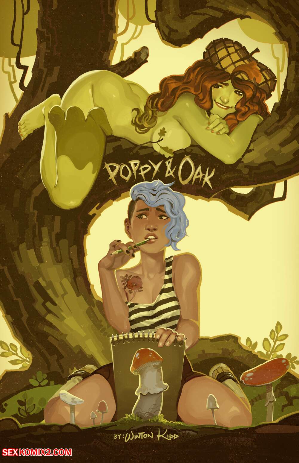 Porn comics Poppy and Oak. Chapter 1. WintonKidd.