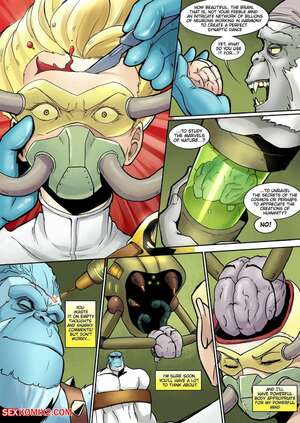 Porn comics Power Girl Body Swap. Super Man. Sugoihero.