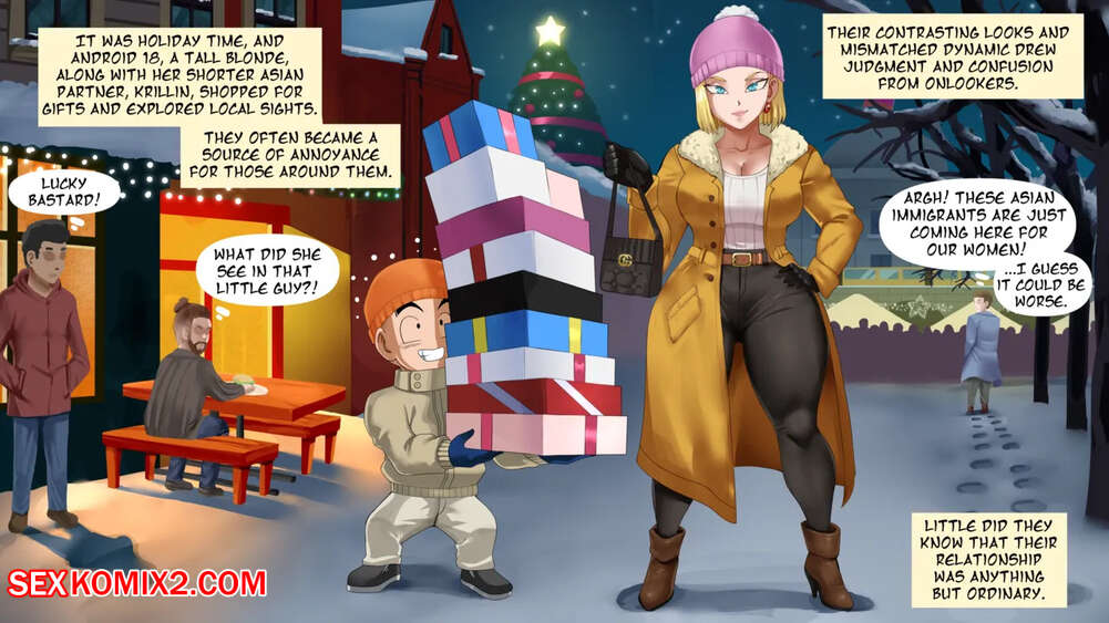 Porn comics PP Android 18 Christmas One Shot