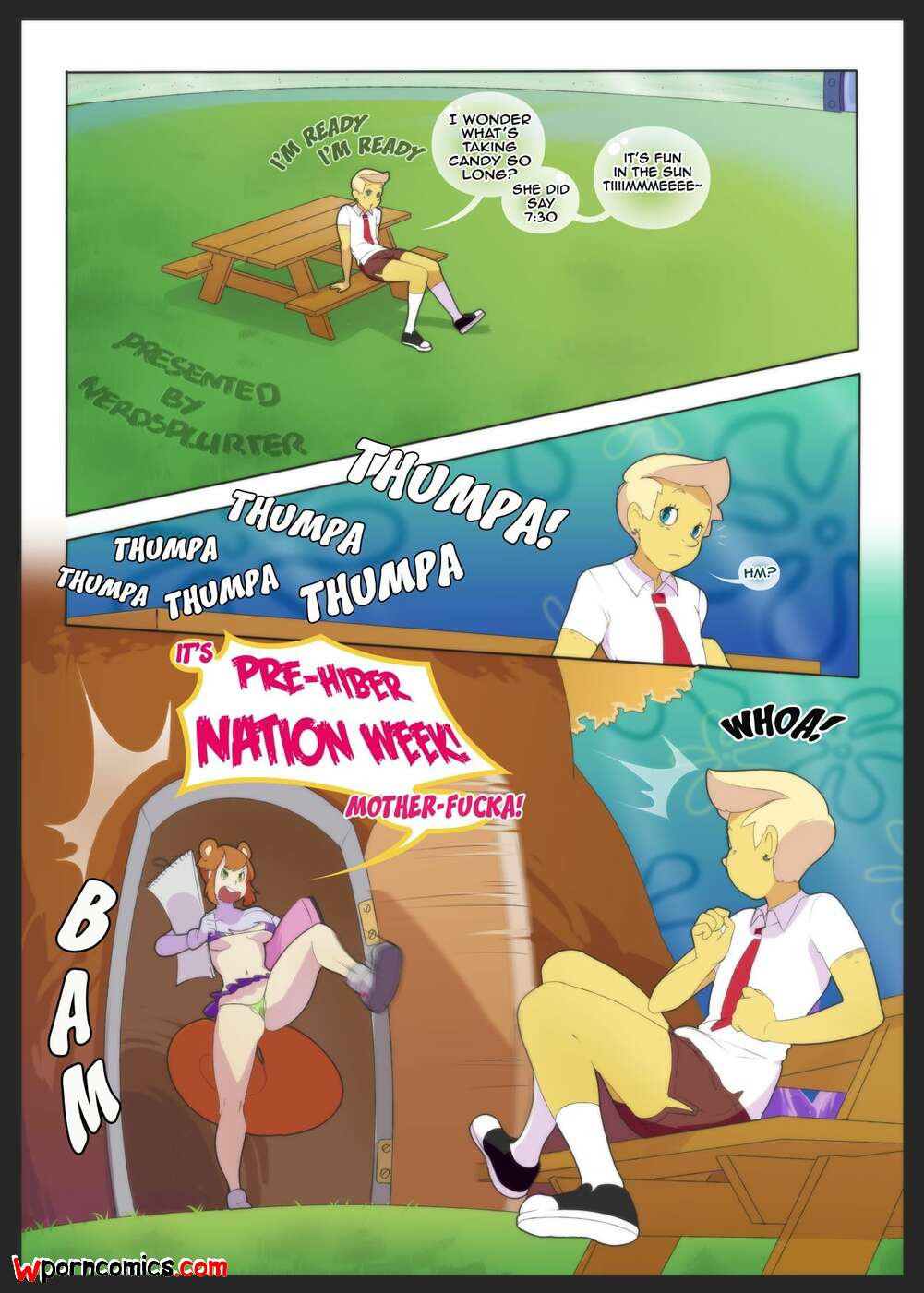 Porn comics Pre Hibernation Week. Chapter 1. SpongeBob SquarePants. Doxy.