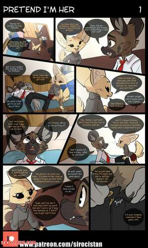 Porn comics Pretend Im Her. Siroc.