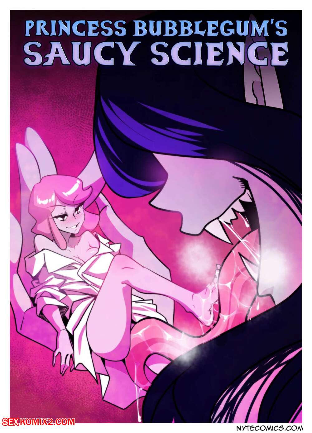 Porn comics Princess bubblegums saucy science. nyte