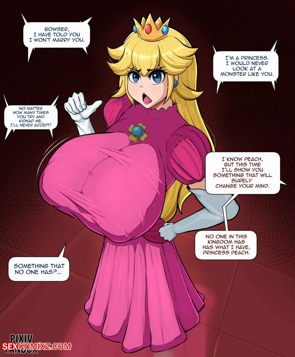 Porn comics Princess Peach x Bowser. Fake Fac