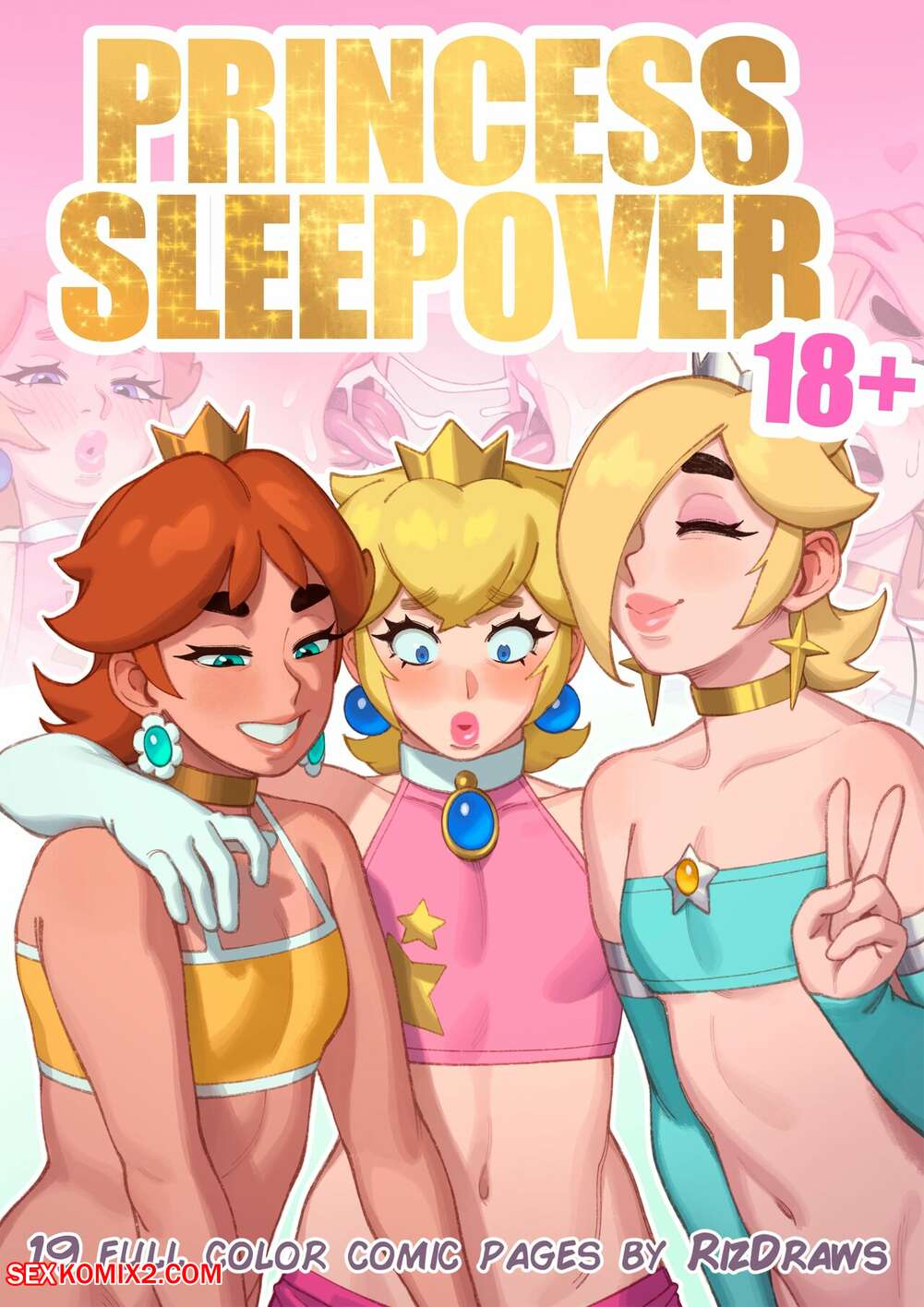 Porn comics Princess Sleepover. Rizdraws