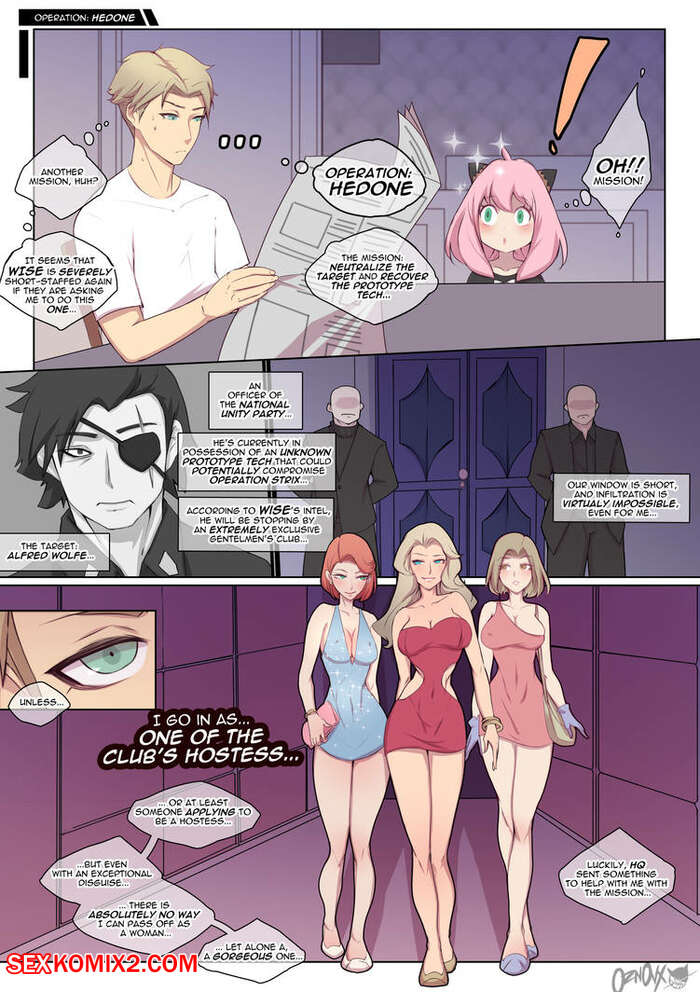 Porn comics Project IBIS. Chapter 1. Spy X Family. TSFSingularity.