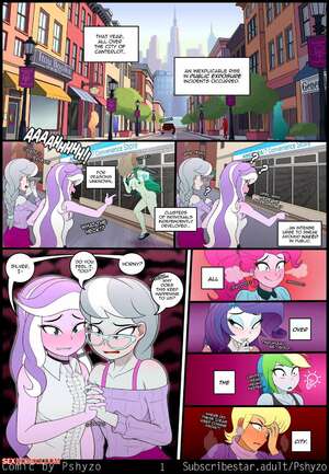 Porn comics Prurient Synchronicity. My Little Pony. Pshyzo.