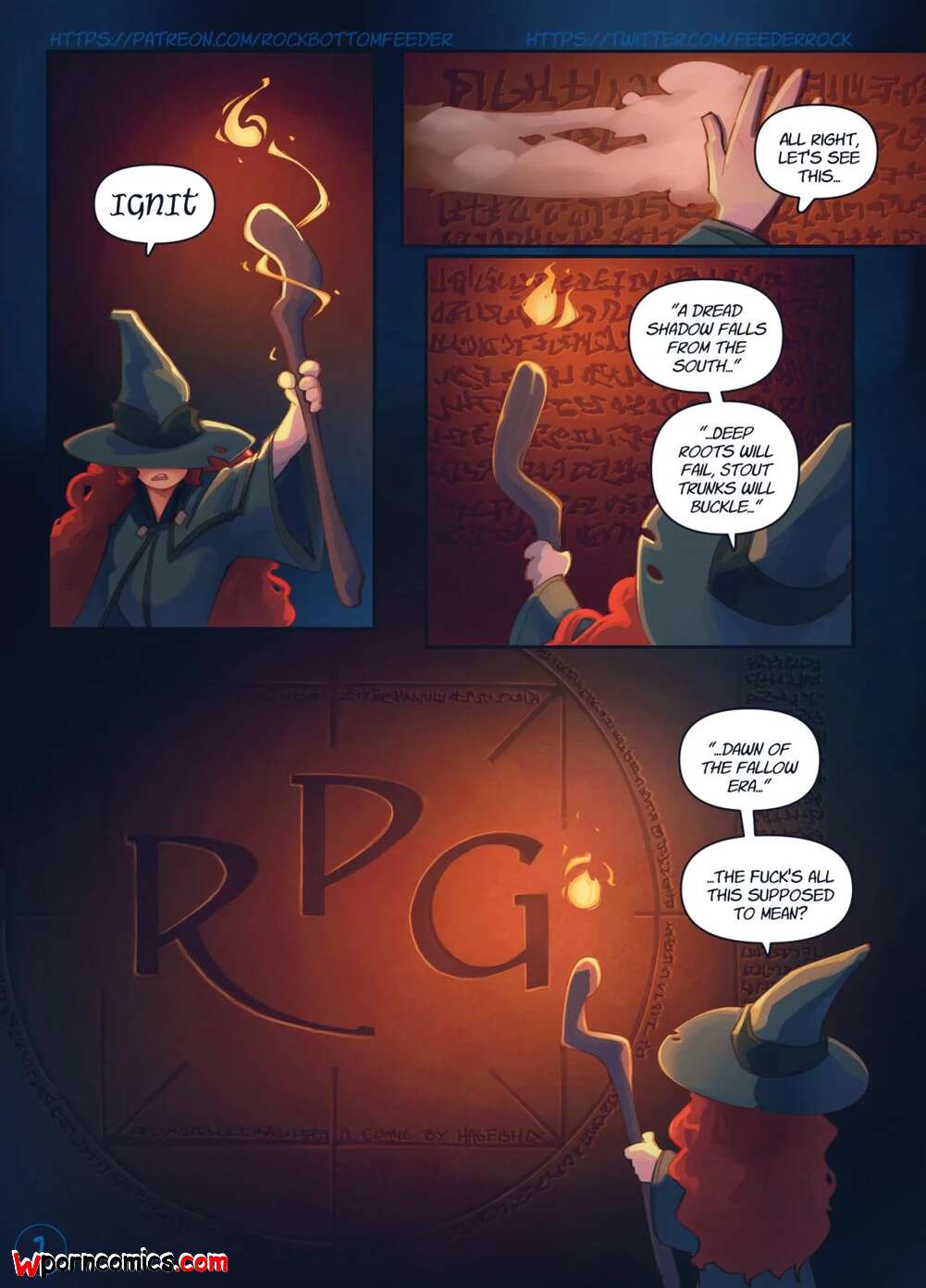 Porn comics R.P.G.  Chapter 1. Hagfish.
