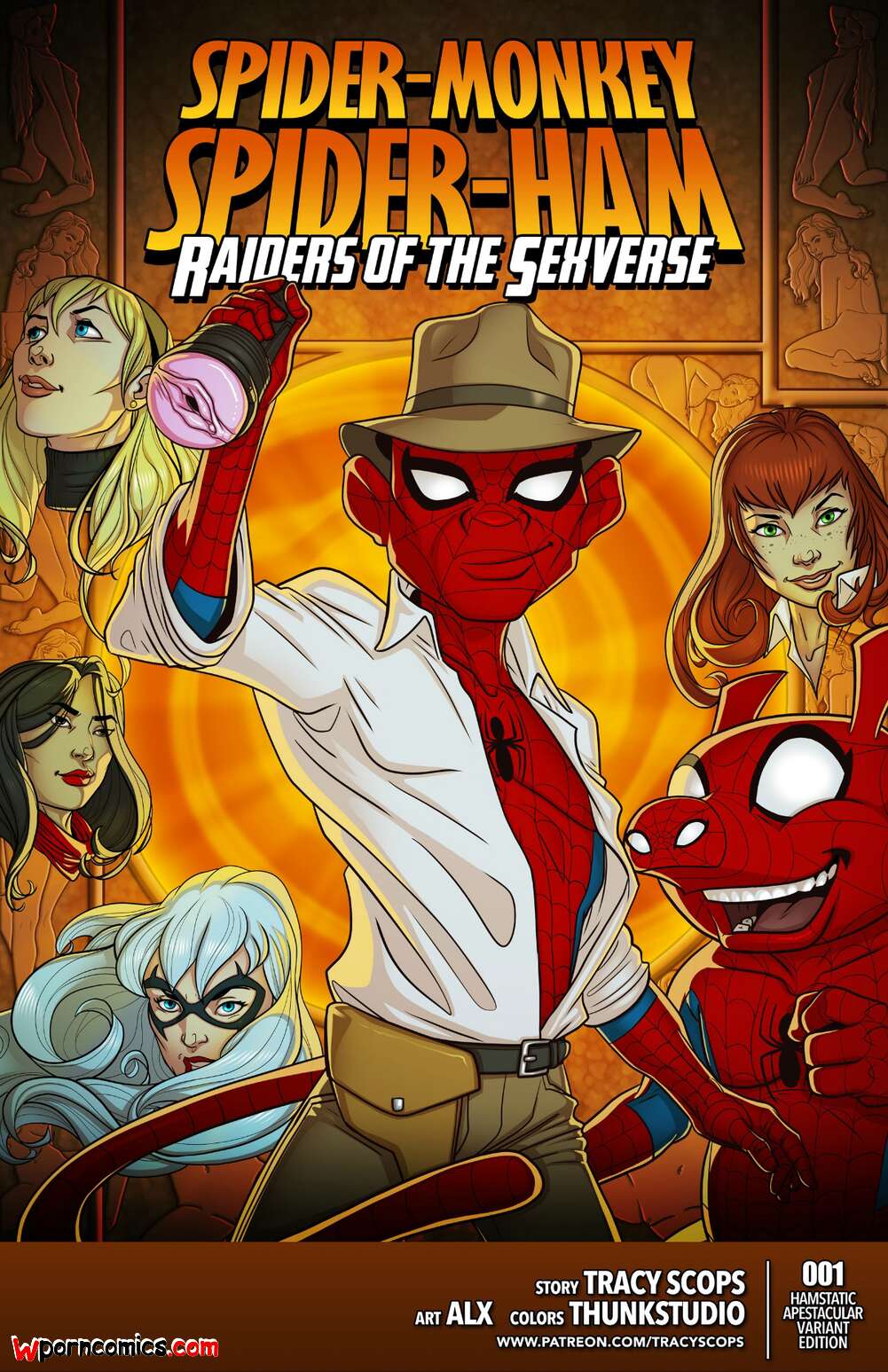 Porn comics Raiders of the Sexverse. Tracy Scops