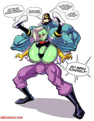 Porn comics Rasslor Vs. Dominator.  Blackfire. Fontez.