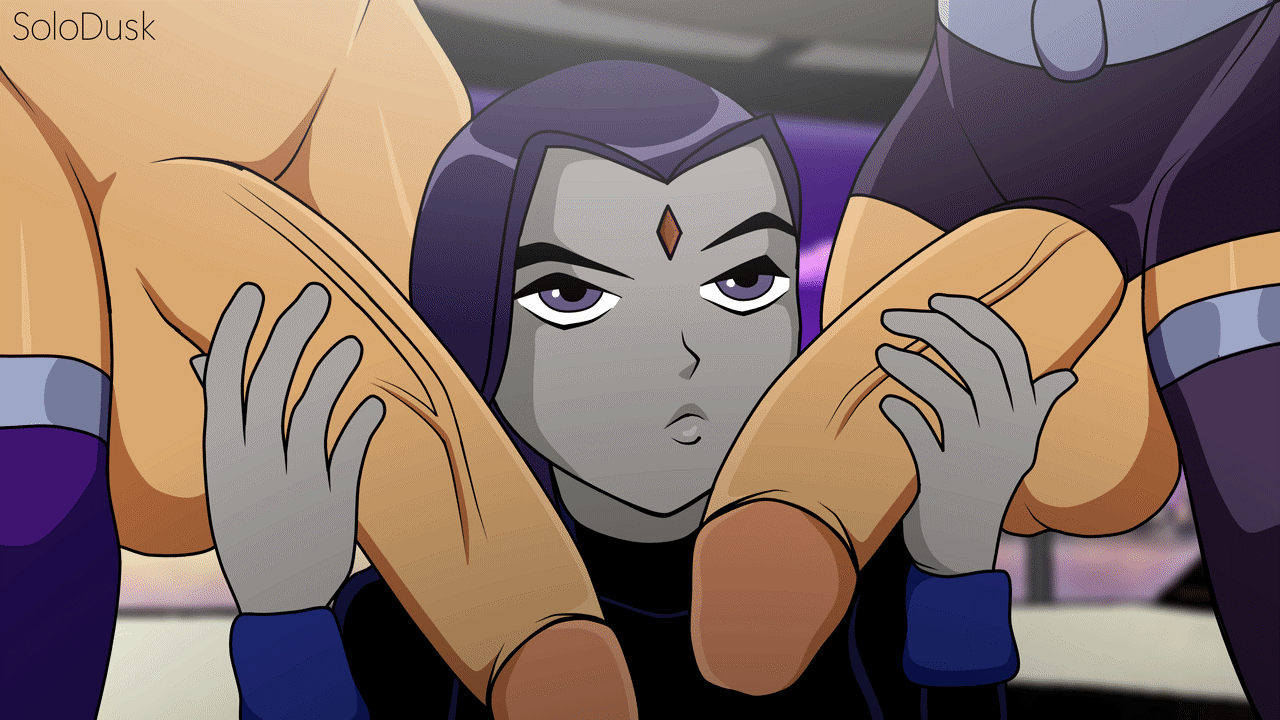Porn comics Raven, Starfire and Blackfire. SoloDusk