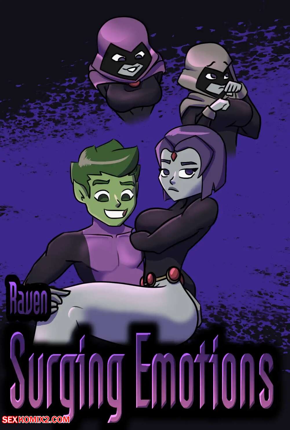 Porn comics Raven Surging Emotions. Evil Racoon