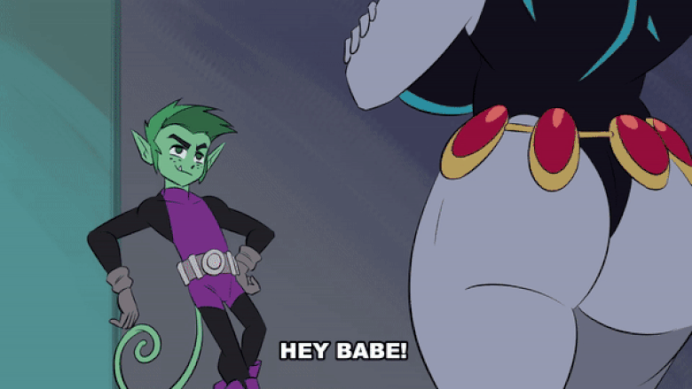 Porn comics Raven x Beast Boy. A Good Book. Chapter 1. Teen Titans. Glassfish.