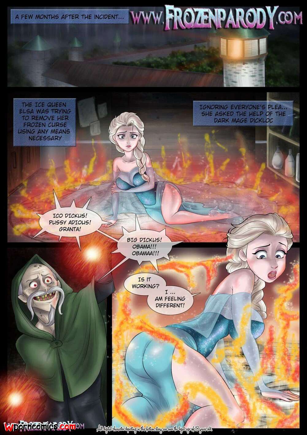 Porn comics Removing The Curse. Frozen