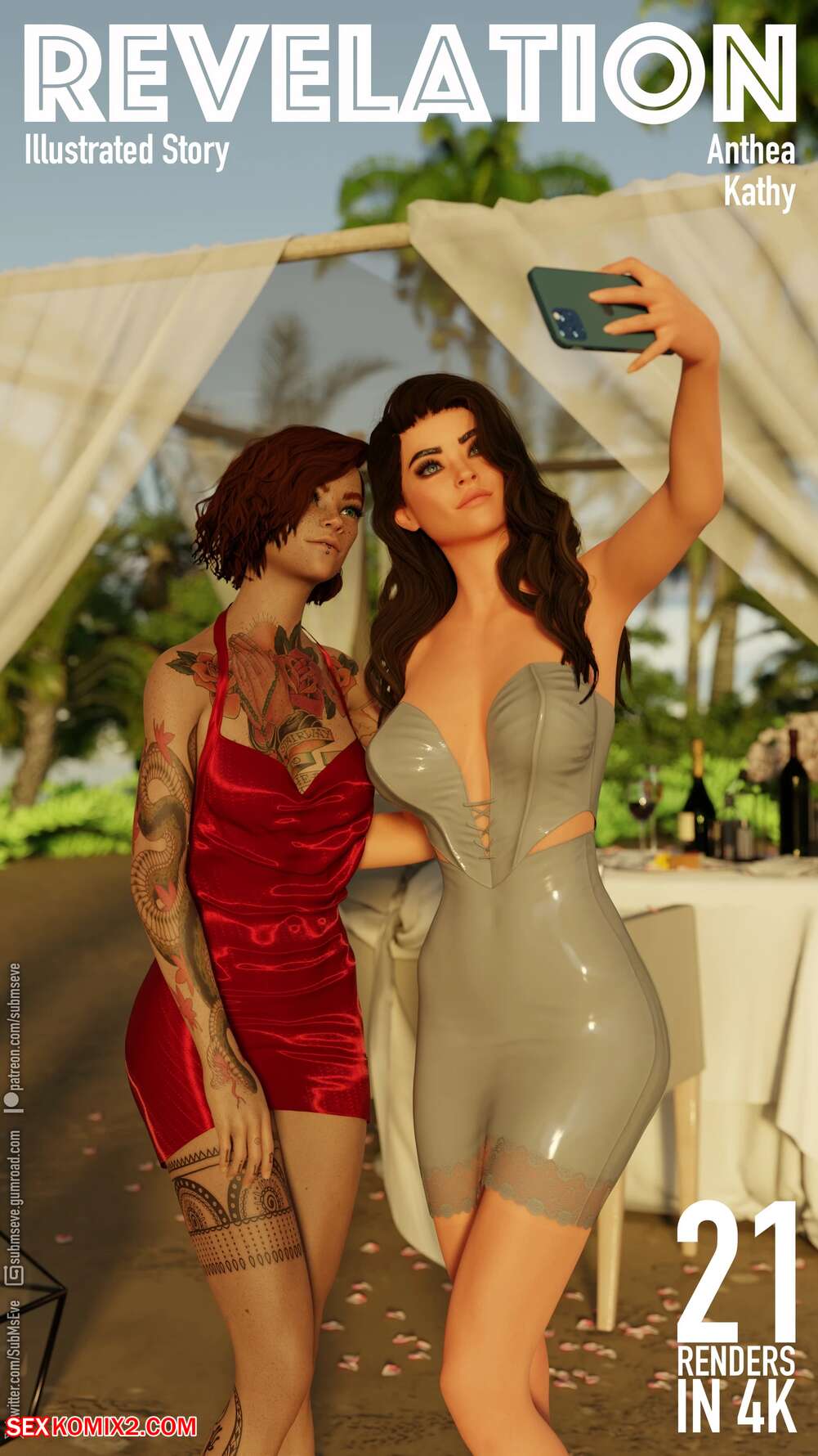 Porn comics Revelation. Anthea and Kathy. Submseve