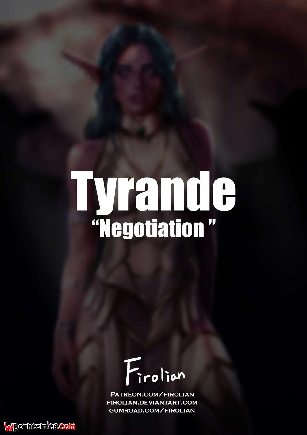 Porn comics Reward 12. Tyrande Whisperwind. World Of Warcraft. Firolian.
