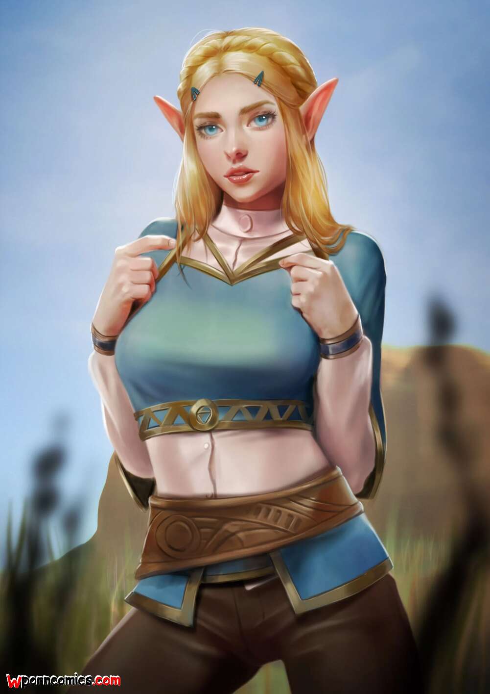 Porn comics Reward 13. Princess Zelda. The Legend Of Zelda. Firolian.