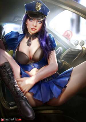 Porn comics Reward 14. Caitlyn. League Of Legends. Firolian.