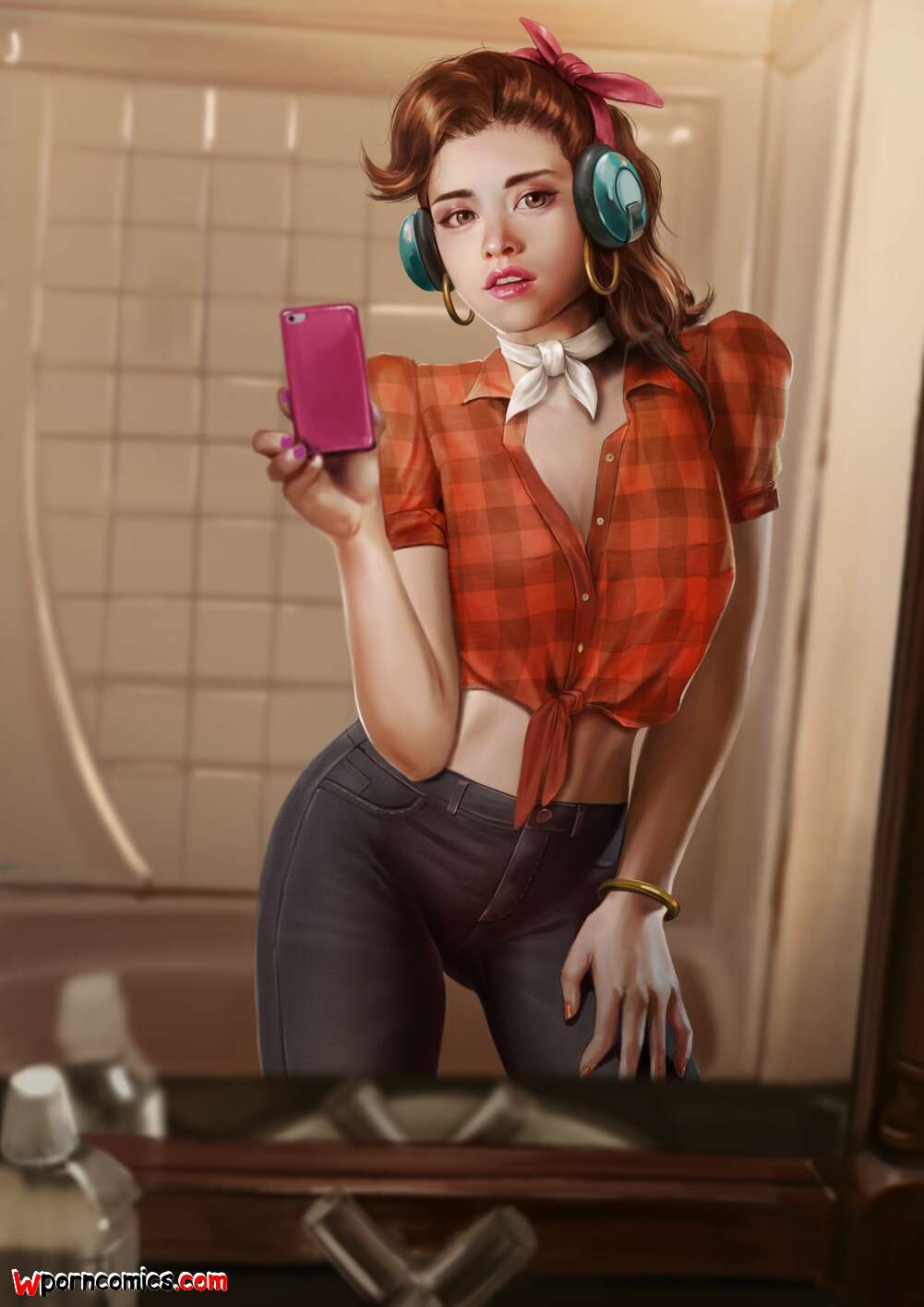 Porn comics Reward 20. D.Va. Overwatch. Firolian.