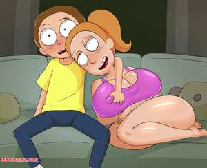 Porn comics Rick and Morty. Spakka5.