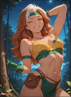 Porn comics Rogue. Phan Desire