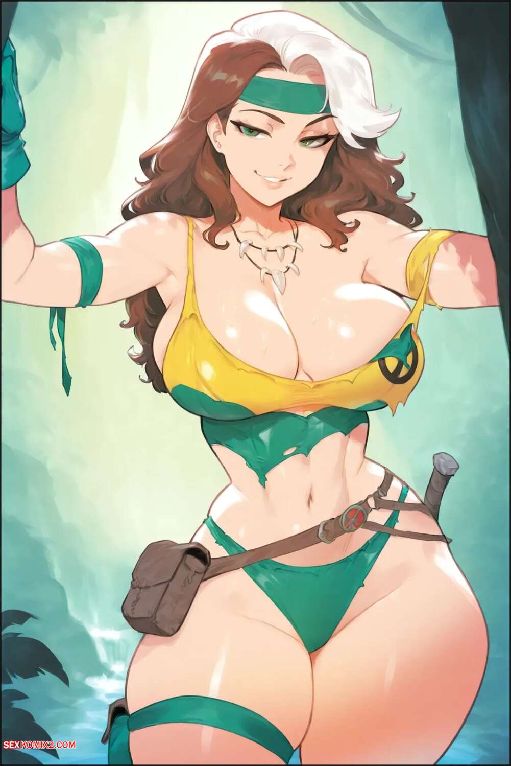 Porn comics Rogue Savage Land. Milfanimee