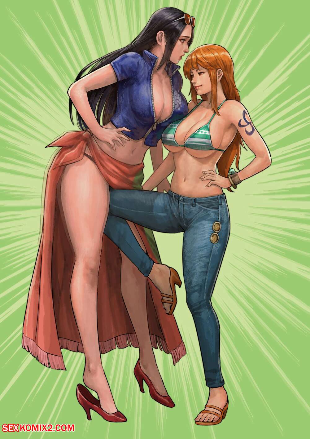 Porn comics Room for Three. Chapter 1. One Piece. TSFSingularity.