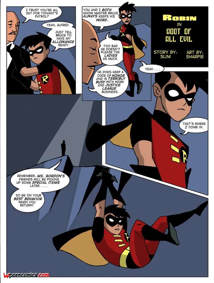 Porn comics Root Of All Evil. Chapter 1. Batman. Sharpie.