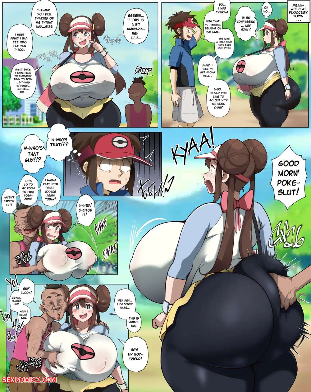 Porn comics Rosa and Delinquent. Bittercream