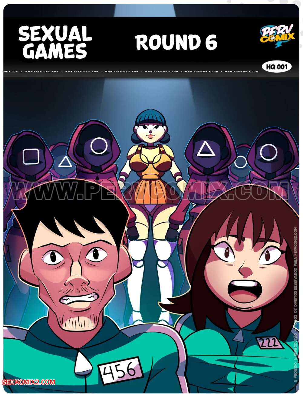 Porn comics Round 6. Sexual games. Chapter 1. Round 6. Jogos de sexo. PervComix