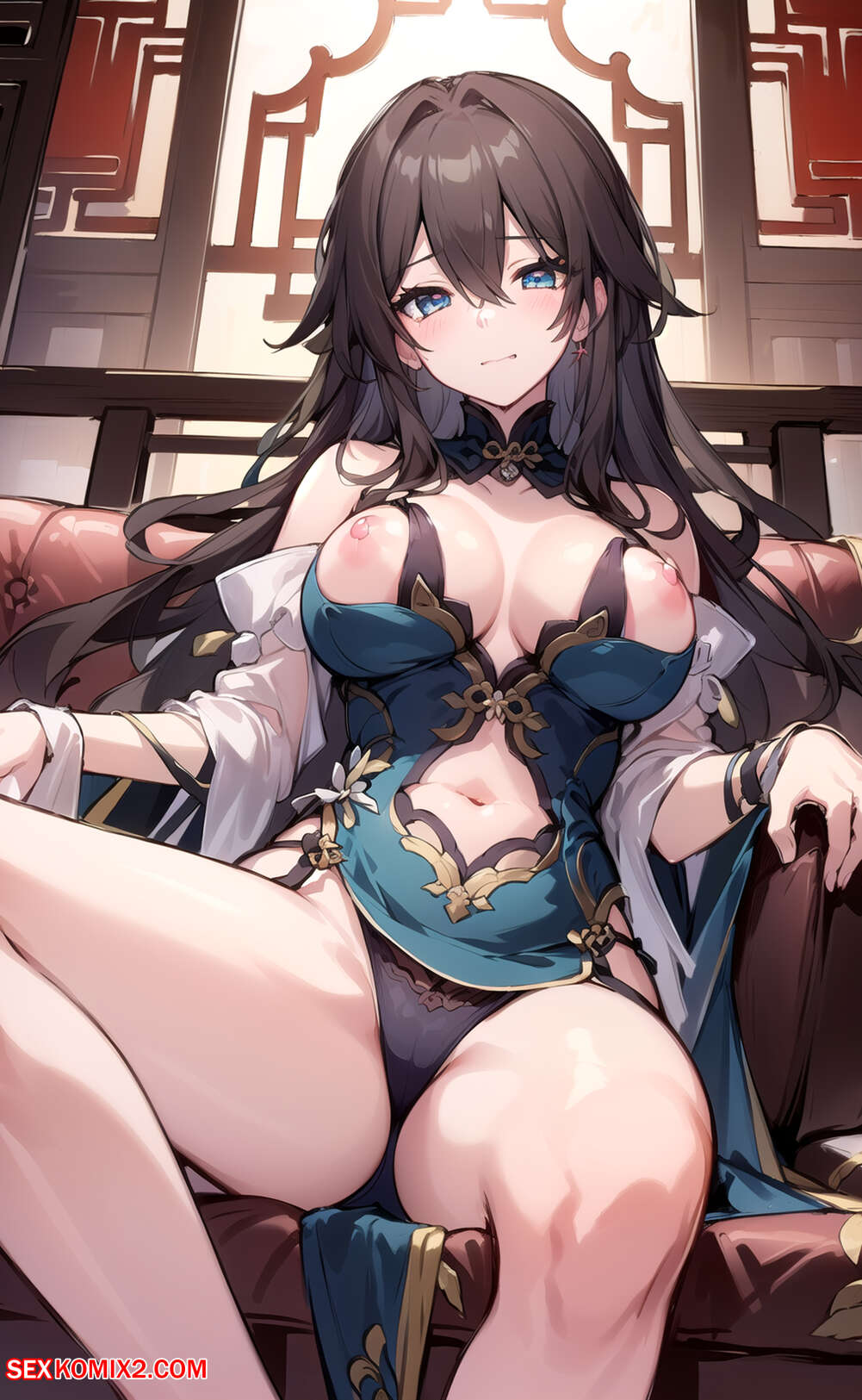 Porn comics Ruan Mei. ArimaAgamiAI