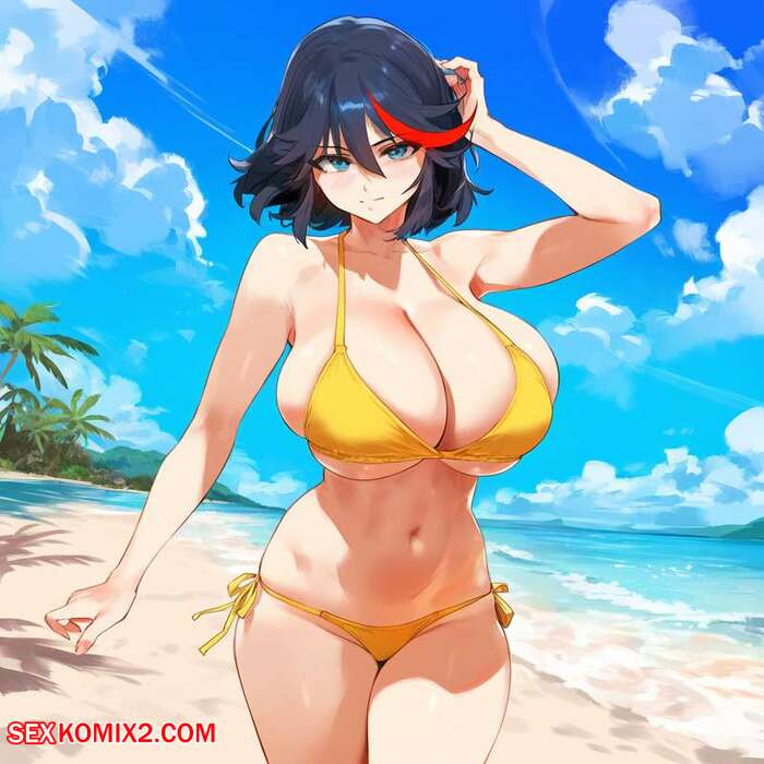 Porn comics Ryuuko Gets All The BBC. Oppai Love