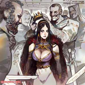 Porn comics Sabu. The Fallen Queen