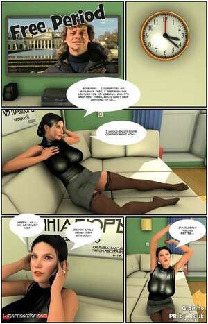 Porn comics Samantha. Free Period. Chapter 1. Giginho.