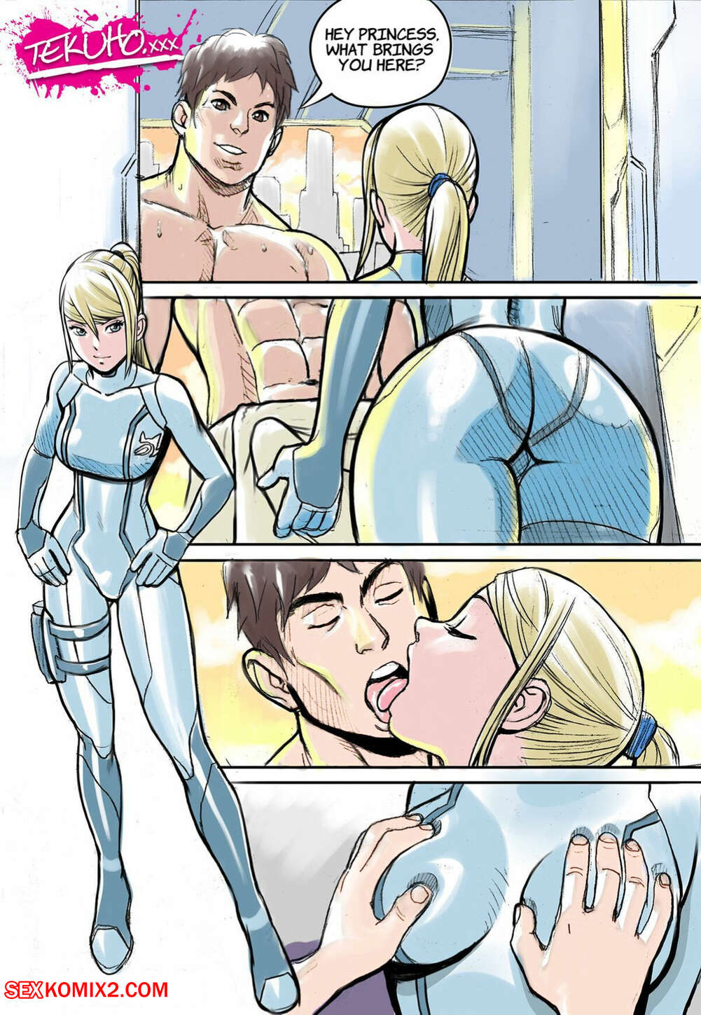 Porn comics Samus XXX. Bleached. Tekuho