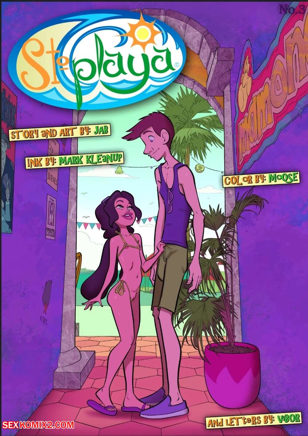 Porn comics Santo Playa. Part 3