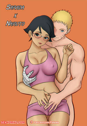 Porn comics Sarada x Naruto. Felsala