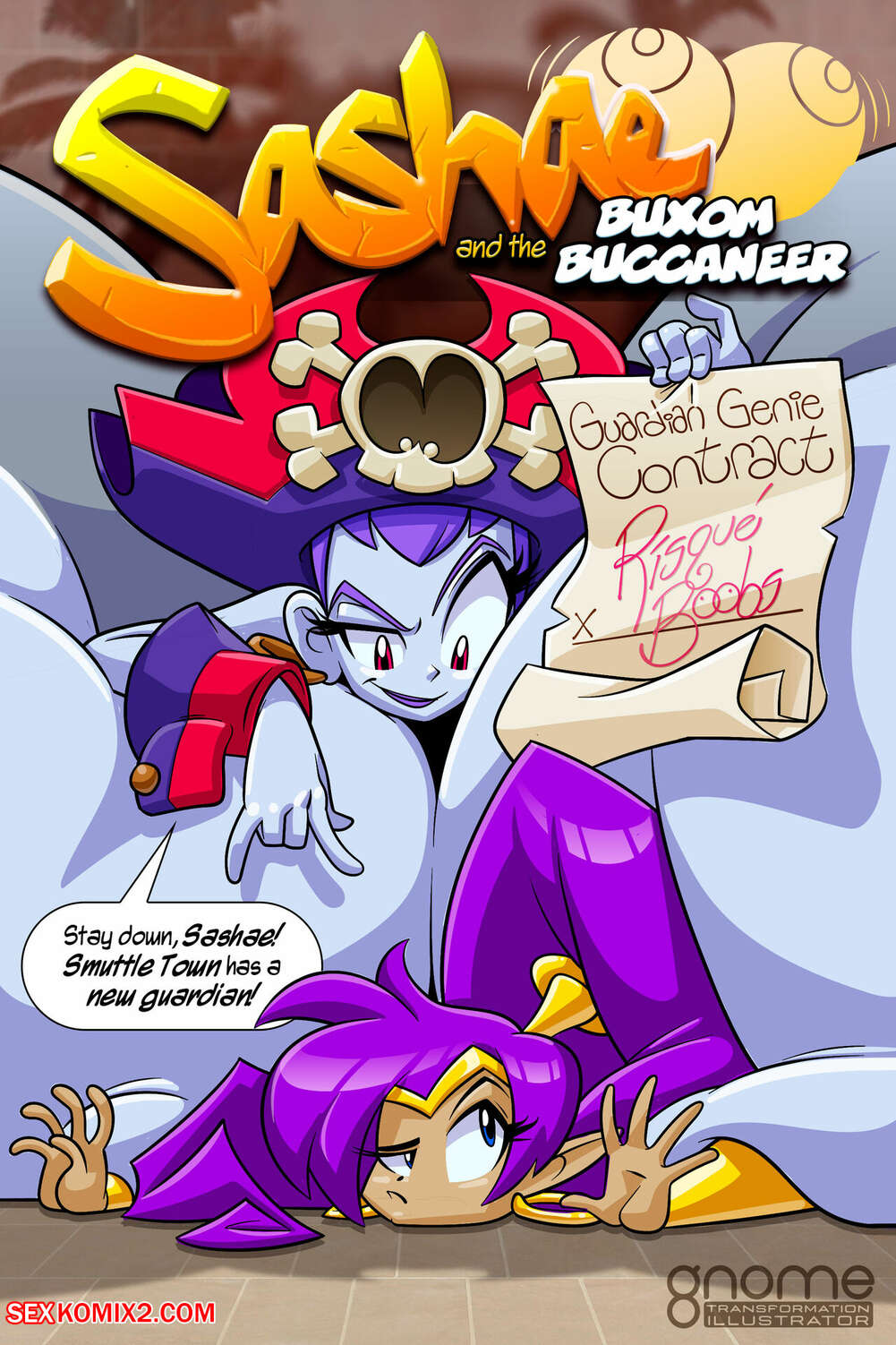 Porn comics Sashae And The Buxom Buccaneer. Gnomeoo