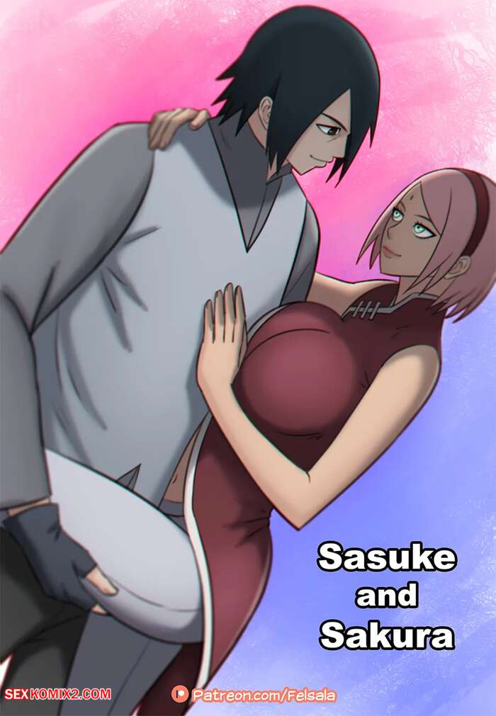 Porn comics Sasuke and Sakura. Felsala