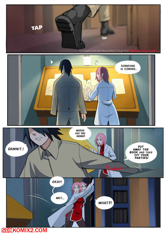 Porn comics Sasuke Retsuden. Sex Night. Gwollu.