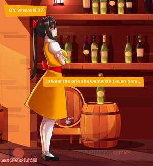 Porn comics Scarlett and the Mermaid. adult transformation comics