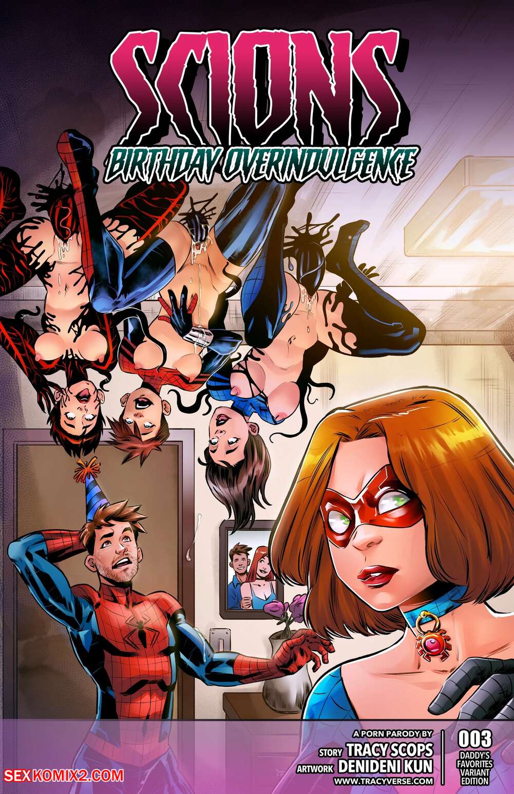 Porn comics Scions. Chapter 3. SpiderMan. Tracy Scops